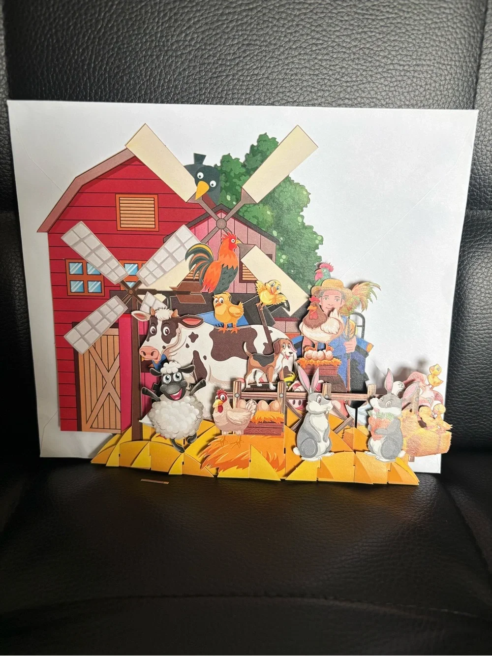 N/A colorful farm